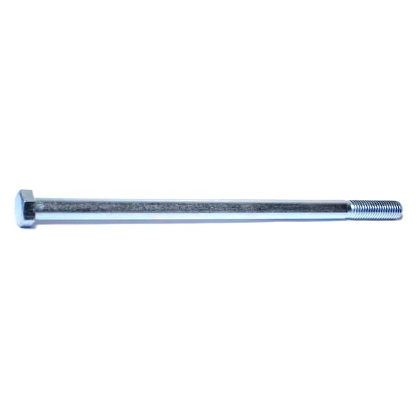 Midwest Fastener Grade 2, 1/2"-13 Hex Head Cap Screw, Zinc Plated Steel, 10 in L, 25 PK 00120 - main